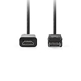   DisplayPort . - HDMI ., 2.00m NEDIS CCGL37100BK20