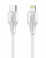 LDNIO  Lightning  USB-C LC121I, 30W PD, 1m,  6933138691359