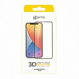 Apple iPhone 14 Pro Prio 3D Full Face Tempered Glass Black