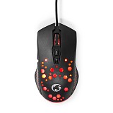 Nedis RGB Gaming  7200 DPI  (GMWD410BK) (NEDGMWD410BK)