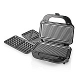 Nedis Multi Grill 900 W Stainless Steel (KAMG120FBK) (NEDKAMG120FBK)