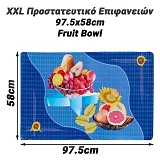 XXL Προστατευτικό Επιφανειών 97.5x58cm Fruit Bowl 0923.022