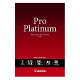 Canon   Pro Platinum A3 Glossy 300g/m 20  (2768B017) (CAN-PT101A3)