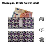 Πορτοφόλι Bifold Flower Skull 1023.004