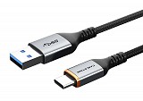 CABLETIME  USB-C  USB CT-AMCMG1, 15W, 5Gbps, 1m,  CT-AMCMG1-AG1