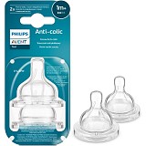 Philips    Baby Bottle Flow 2 Nipple 2 (SCY762/02) (PHISCY762.02)