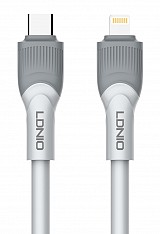 LDNIO  Lightning  USB-C LC601I, 30W PD, 1m,  6933138601143