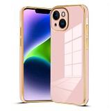 Bodycell Gold Plated Silicon iPhone 14 Plus Pink