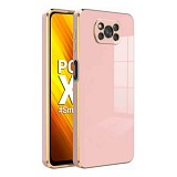 Bodycell Gold Plated Silicon Xiaomi Poco X3/X3 Pro Pink