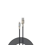 DEVIA cable Mars USB - USB-C  black (5V,2.1A 1.5M)