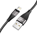 HOCO - X57 DATA CABLE USB TO LIGHTNING 1m 2.4A BLACK