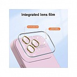 Apple iPhone 14 Soft Lens Silicone Light Pink