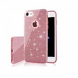 Samsung Galaxy A14 5G/4G Testa Glitter 3in1 Silicone Pink