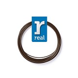 REAL PLA 3D PEN Filament Brown 10 m - 1.75 mm (REAL3DPFPLABROWN10MM175)