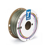 REAL PLA 3D Printer Filament - Silver - spool of 1Kg - 2.85mm (REALPLARSILVER1000MM285)