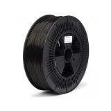 REAL PLA 3D Printer Filament - Black- spool of 5Kg ? 2.85mm (REALPLARBLACK5000MM285)