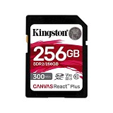 Kingston Canvas React Plus SDXC 256GB Class 10 U3 V90 UHS-II (SDR2/256GB) (KINSDR2-256GB)