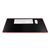 Gaming mousepad 700x300x3mm / black/ red stitching