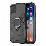 Xiaomi Redmi Note 12S Testa Ring Armor Silicone Black