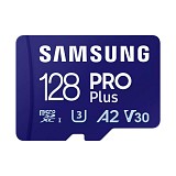 Samsung Pro Plus microSDXC 128GB Class 10 U3 V30 A2 UHS-I with USB Reader (MB-MD128SB/WW) (SAMMB-MD128SB-WW)