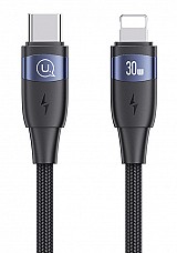 USAMS  Lightning  USB-C US-SJ634, 30W PD, 1.2m,  SJ634USB01