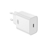 XO CE15 CHARGER 20W, USB-C, PD, 3A white