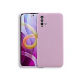 Bodycell Square Liquid Silicon Case Xiaomi Note 9 4G Light Violet