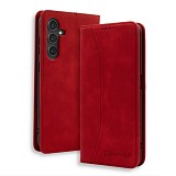 Bodycell Book Case Pu Leather Samsung S23 FE Red