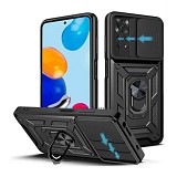 Bodycell Armor Slide Cover Case Xiaomi Note 12 Pro 4G Black