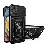 Bodycell Armor Slide Cover Case iPhone 15 Pro  Black