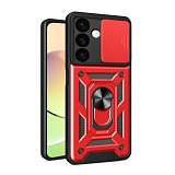 Bodycell Armor Slide Cover Case Samsung S24 Plus Red