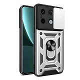 Bodycell Armor Slide Cover Case Xiaomi Note 13 5G Silver