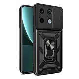 Bodycell Armor Slide Cover Case Xiaomi Note 13 Pro 5G/Poco X6 5G Black