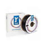 REAL PLA Recycled 3D Printer Filament - Black - spool of 1Kg - 1.75mm (REALPLARBLACK1000MM175)