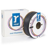 REAL PLA 3D Printer Filament - Gray - spool of 1Kg ? 2.85mm (REALPLATGRAY1000MM285)