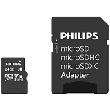 Philips microSDXC 64GB Class 10 U1 UHS-I   (FM64MP45B/00) (PHIFM64MP45B-00)