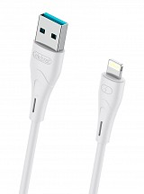 CELEBRAT  Lightning  USB CB-18I, 12W 2.4A, 480Mbps, 1m,  CB-18I-WH