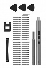 KINGSDUN σετ ηλεκτρικό κατσαβίδι KS-882057 με LED φακό, 350mAh, 57 σε 1 KS-882057