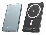 POWERTECH power bank PT-1171, 5000mAh, magnetic wireless, 15W,  PT-1171