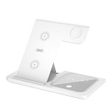 XO wireless charger WX023 15W white 3in 1