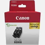 Canon  Inkjet PGI-525 Twin Pack Black (4529B017) (CANPGI-525TP)