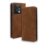 Bodycell Book Case Pu Leather Xiaomi Note 13 5G Brown