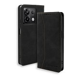 Bodycell Book Case Pu Leather Xiaomi Note 13 Pro 5G/Poco X6 5G Black