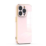 Bodycell Gold Plated Silicon iPhone 15 Pro Max Pink