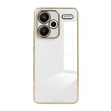 Bodycell Gold Plated Silicon Xiaomi Note 13 Pro Plus White