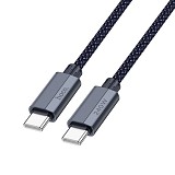 HOCO - U134 DATA cable Type C to Type C 240W 1,8m dark blue