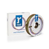 REAL PLA 3D Printer Filament - Gold - spool of 0.5Kg - 1.75mm (REALPLAGOLD500MM175)