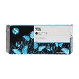 HP  Inkjet No.738 300-ML Black DesignJet (498N8A) (HP498N8A)