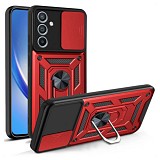 Bodycell Armor Slide Cover Case Samsung A35 Red