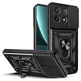 Bodycell Armor Slide Cover Case Xiaomi Poco X6 Pro 5G Black